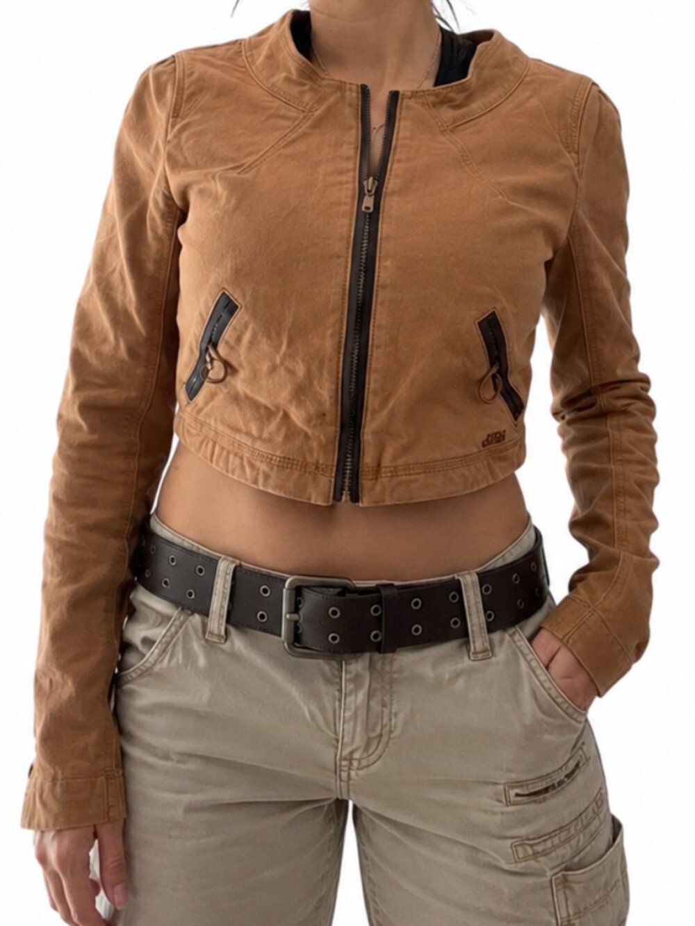 Vintage Y2K Miss Sixty Cropped Jacket Size Medium